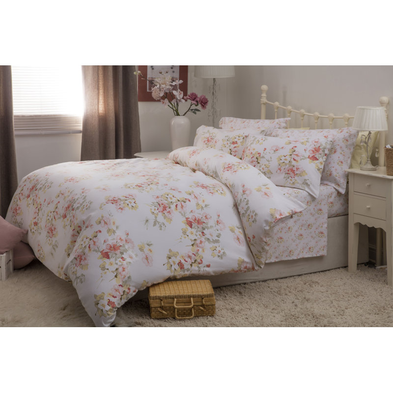 Belledorm Cherry Blossom 150 TC Duvet Cover Wayfair.co.uk